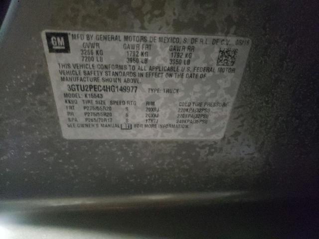 3GTU2PEC4HG149977 GMC Sierra K1500 Denali