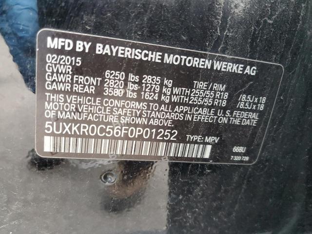 5UXKR0C56F0P01252 BMW X5 Xdrive35i