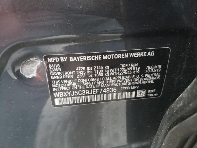 WBXYJ5C39JEF74836 BMW X2 Xdrive28i