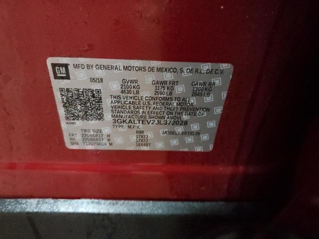 3GKALTEV2JL372028 GMC Terrain Sle