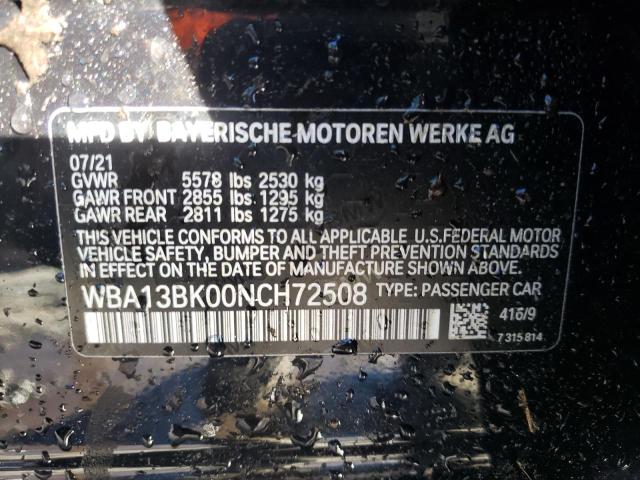 WBA13BK00NCH72508 BMW M550xi