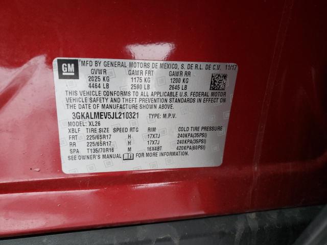 3GKALMEV5JL210321 GMC Terrain Sle