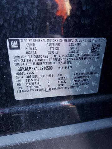 3GKALPEX1JL210500 GMC Terrain Slt