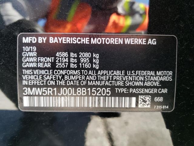 3MW5R1J00L8B15205 BMW 330I