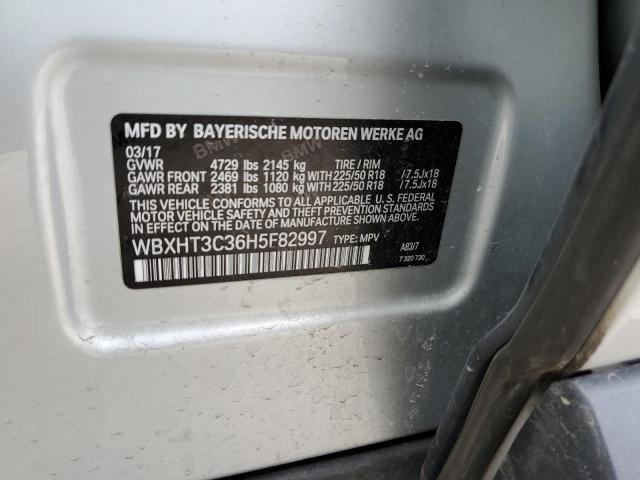 WBXHT3C36H5F82997 BMW X1 Xdrive28i