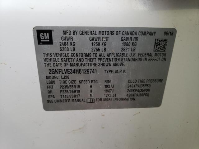 2GKFLVE34H6129741 GMC Terrain Denali
