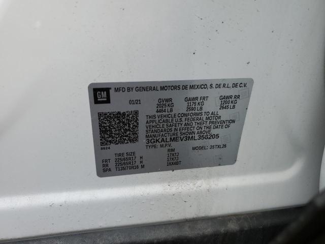 3GKALMEV3ML356205 GMC Terrain Sle