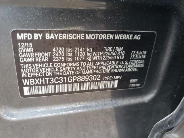 WBXHT3C31GP889302 BMW X1 Xdrive28i