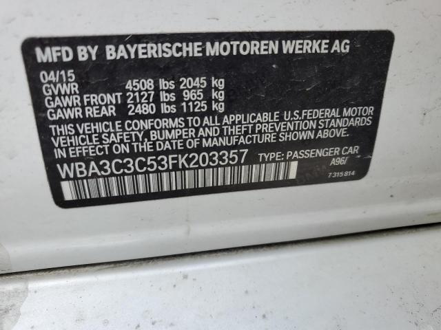 WBA3C3C53FK203357 BMW 320 I Xdrive