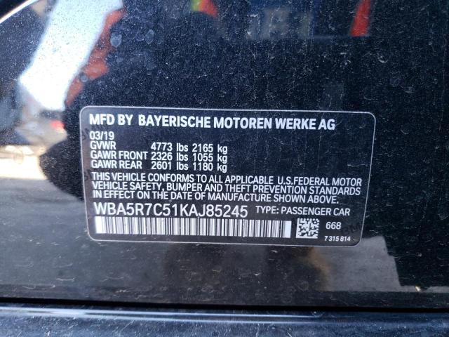 WBA5R7C51KAJ85245 BMW 330XI