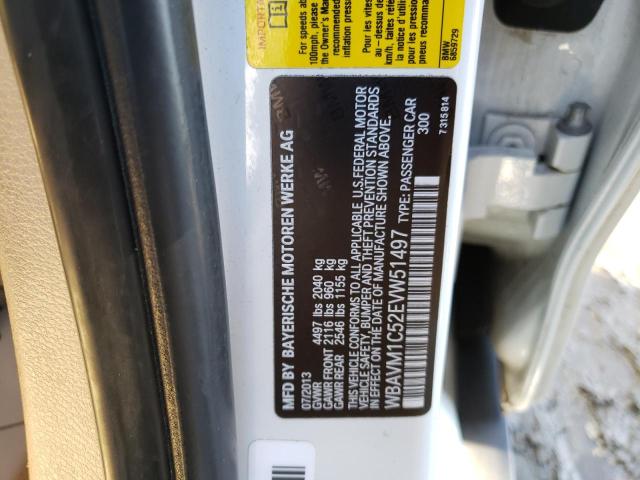 WBAVM1C52EVW51497 BMW X1 Sdrive28i