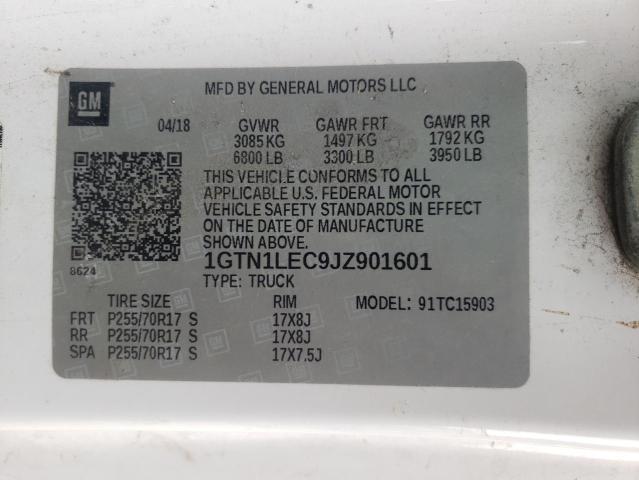 1GTN1LEC9JZ901601 GMC Sierra C1500