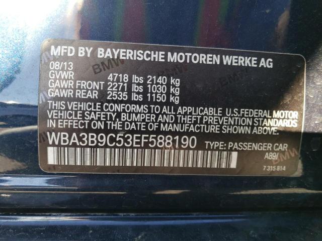 WBA3B9C53EF588190 BMW 335 XI