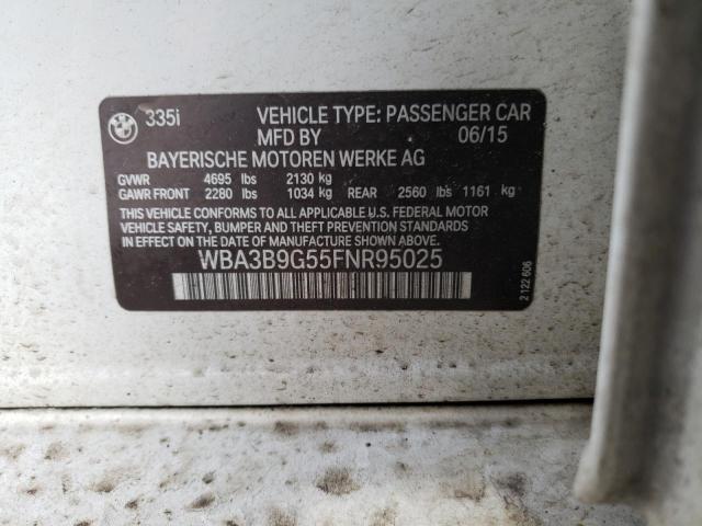 WBA3B9G55FNR95025 BMW 335 XI