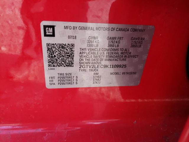 2GTV2LEC9K1109925 GMC Sierra Limited K1500