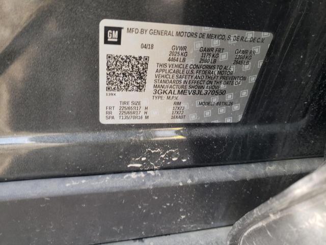 3GKALMEV8JL370550 GMC Terrain Sle