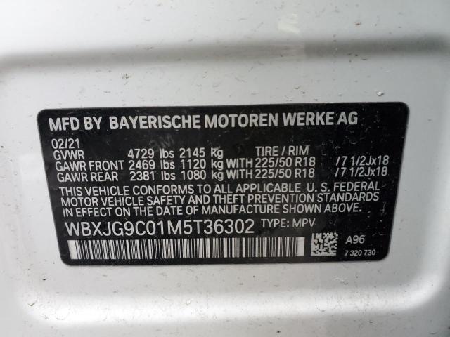 WBXJG9C01M5T36302 BMW X1 Xdrive28i