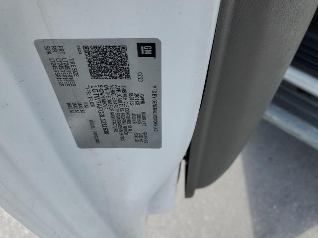 1GTW7AFG3L1211630 GMC Savana G2500