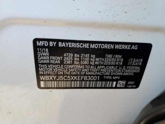 WBXYJ5C5XKEF83001 BMW X2 Xdrive28i