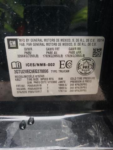 3GTU2VEC9EG378896 GMC Sierra K1500 Slt
