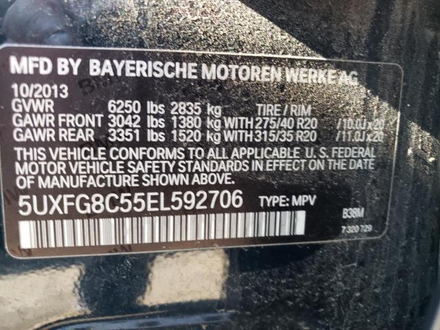 5UXFG8C55EL592706 BMW X6 Xdrive50i