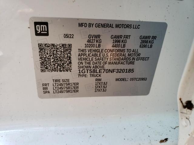 1GT58LE70NF320185 GMC Sierra C2500 Heavy Duty