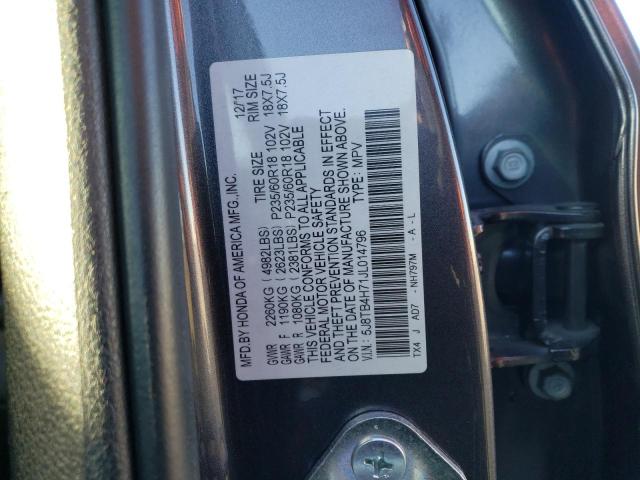 5J8TB4H71JL014796 Acura Rdx Advance