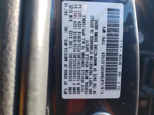 5J8TB4H39FL001928 Acura RDX