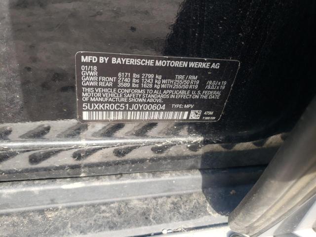 5UXKR0C51J0Y00604 BMW X5 Xdrive35i
