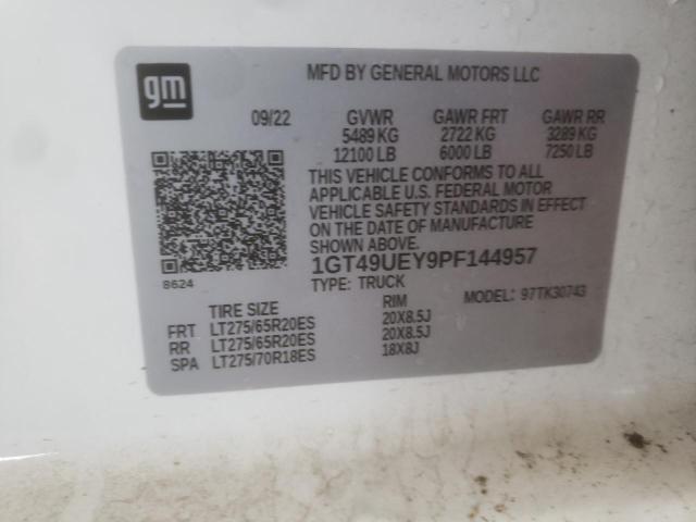 1GT49UEY9PF144957 GMC Sierra K3500 Slt