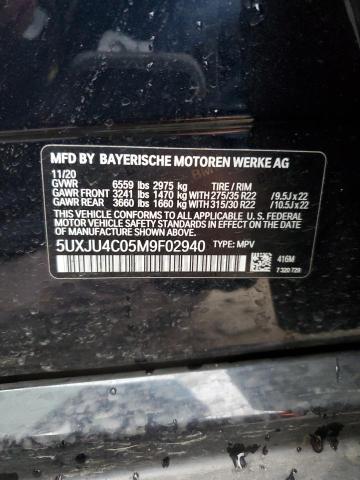 5UXJU4C05M9F02940 BMW X5 M50i