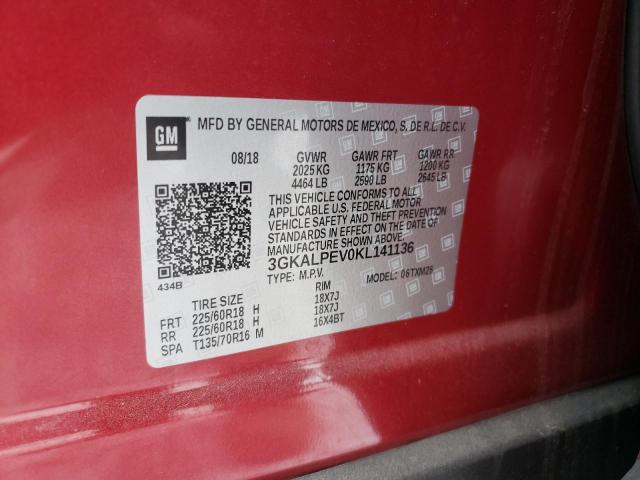 3GKALPEV0KL141136 GMC Terrain Slt