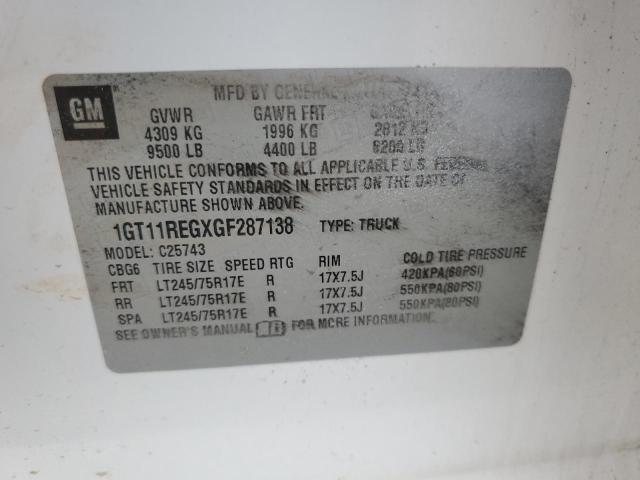 1GT11REGXGF287138 GMC Sierra C2500 Heavy Duty