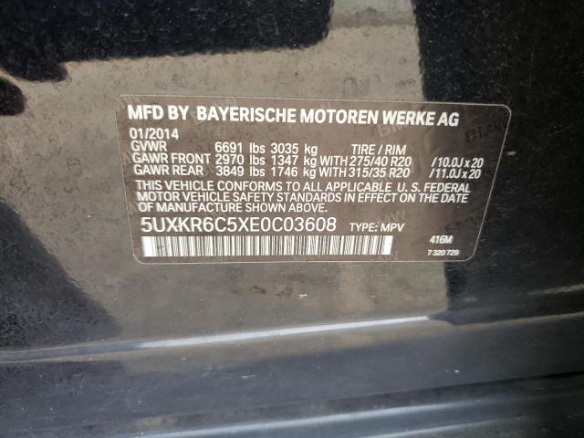 5UXKR6C5XE0C03608 BMW X5 Xdrive50i