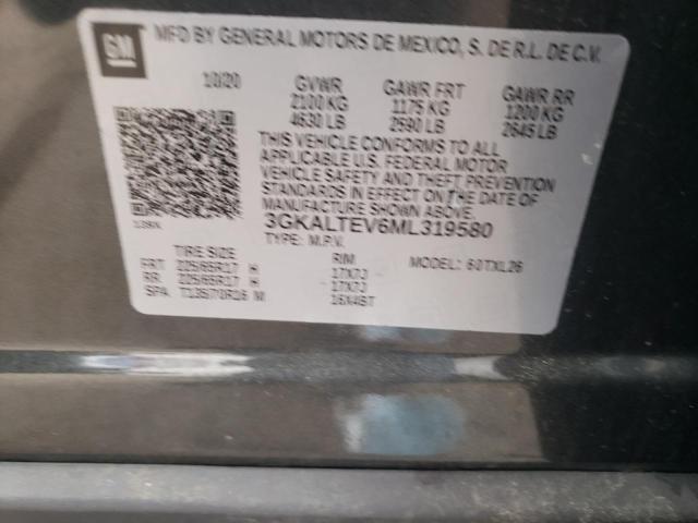 3GKALTEV6ML319580 GMC Terrain Sle