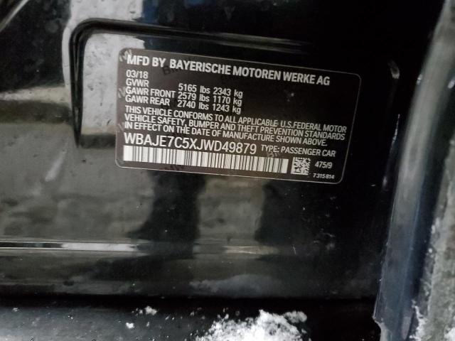 WBAJE7C5XJWD49879 BMW 540 XI