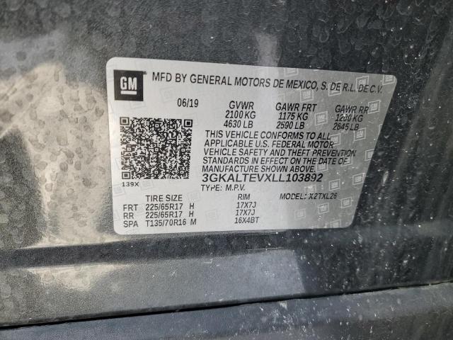 3GKALTEVXLL103892 GMC Terrain Sle