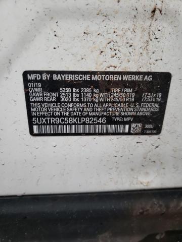 5UXTR9C58KLP82546 BMW X3 Xdrive30i