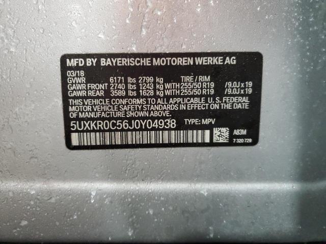 5UXKR0C56J0Y04938 BMW X5 Xdrive35i