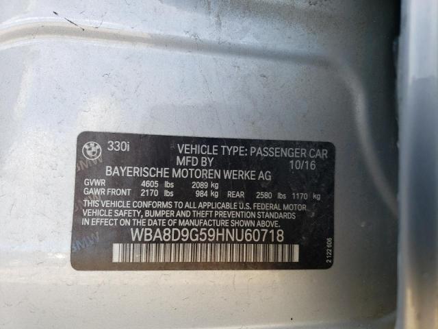WBA8D9G59HNU60718 BMW 330 XI
