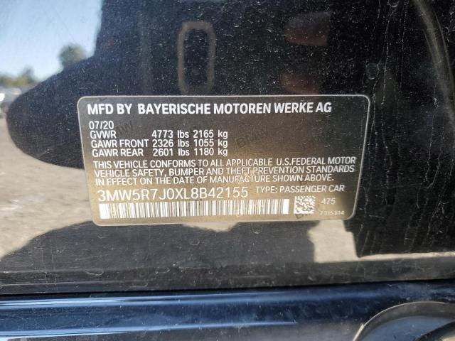 3MW5R7J0XL8B42155 BMW 330XI