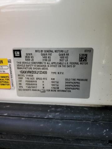 1GKKVRKD5EJ123409 GMC Acadia Slt-1