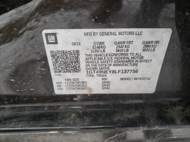 1GT49NEY8LF137756 GMC Sierra K2500 Slt