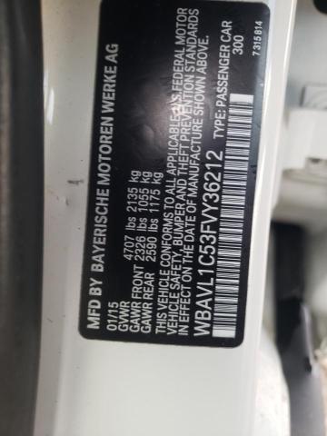 WBAVL1C53FVY36212 BMW X1 Xdrive28i