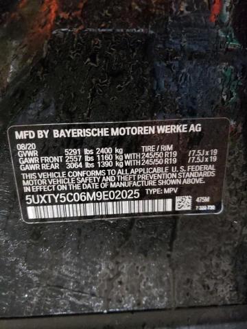 5UXTY5C06M9E02025 BMW X3 Xdrive30i