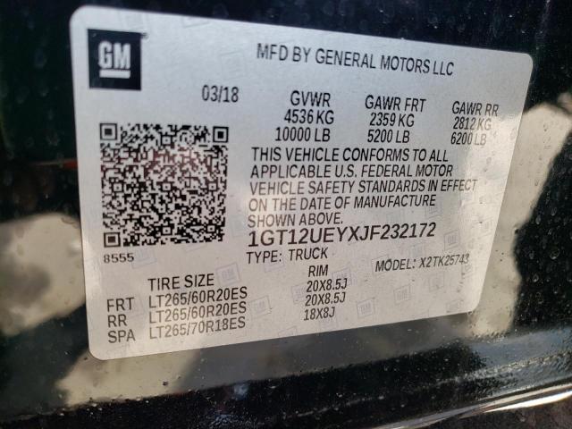 1GT12UEYXJF232172 GMC Sierra K2500 Denali