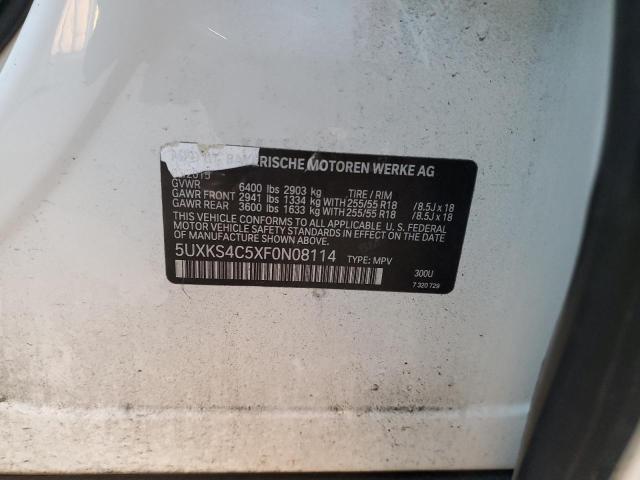 5UXKS4C5XF0N08114 BMW X5 Xdrive35d