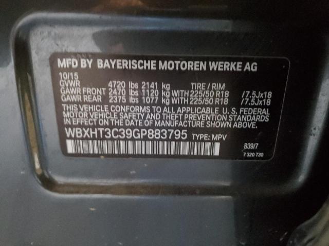 WBXHT3C39GP883795 BMW X1 Xdrive28i