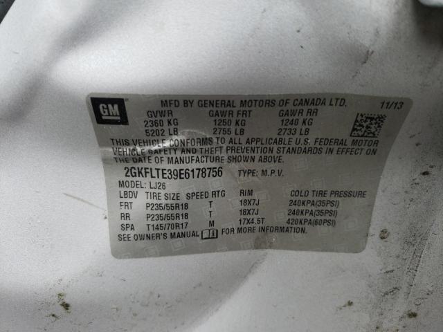 2GKFLTE39E6178756 GMC Terrain Slt