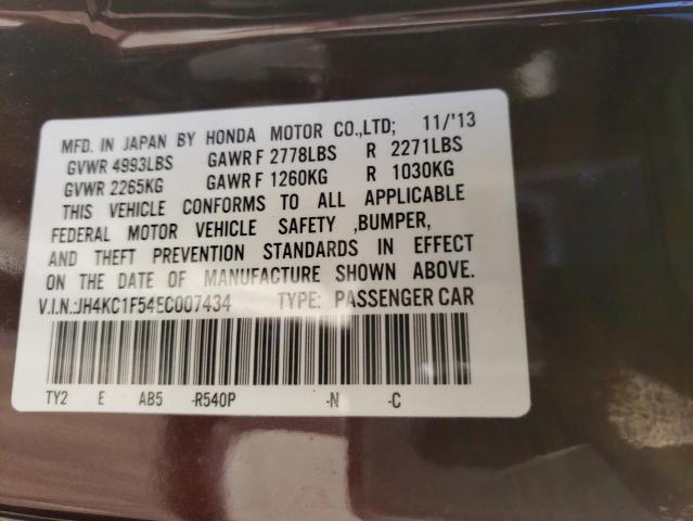 JH4KC1F54EC007434 Acura RLX TECH